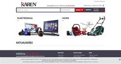 Desktop Screenshot of karen.pl
