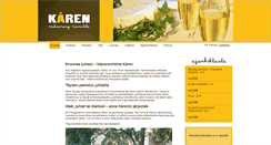 Desktop Screenshot of karen.fi