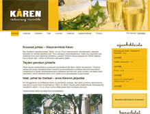 Tablet Screenshot of karen.fi